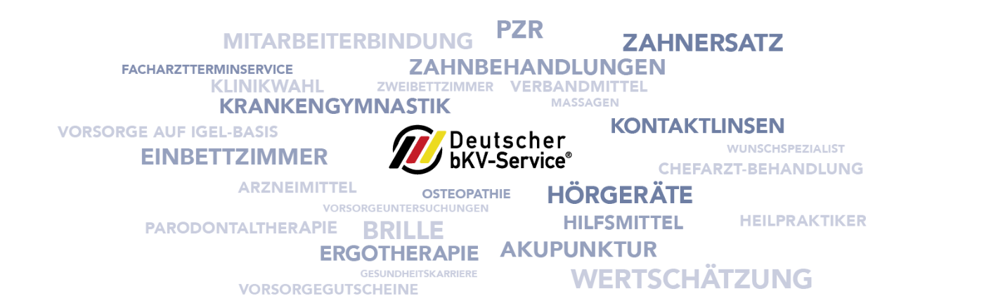 Leistungen der betrieblichen Krankenversicherung: Zahnersatz, PZR, Brille, Vorsorge, Facharzttermin, Klinikwahl, Heilpraktiker, Hilfsmittel